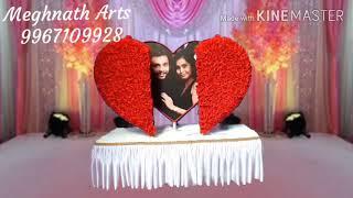 Special Entry Concept for Engagement Ring by Meghnath Arts Mumbai 9967109928