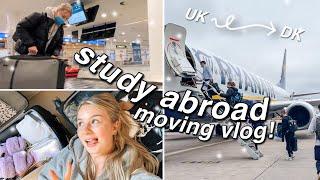 PACKING & MOVING FOR STUDY ABROAD! (UK to Copenhagen, Denmark)