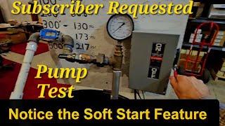 Pump Test- New Grundfos SQ-240 3/4Hp 10Gpm. Will it Perform as Advertised?