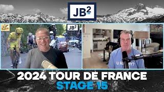 Tour Climbing Records are being crushed | Tour De France 2024 Stage 15 | JB2