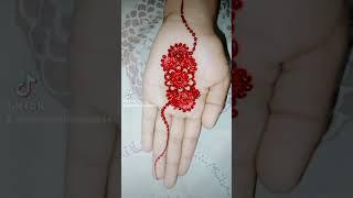 New 2023 Stylish Mehndi Design beautiful easy and simple mehndi shorts hamna fashion geek