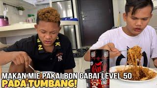 Mukbang Mie Yang Belum Pernah Dimakan Dengan Bon Cabai Level 50