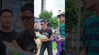 AQILA NGAJAK SEMUA BONEKA NYA BERMAIN #shorts