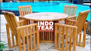 Teak Dining Set Patio Furniture - Garden Furniture Manufacturer - Outdoor Furniture Supplier Jepara