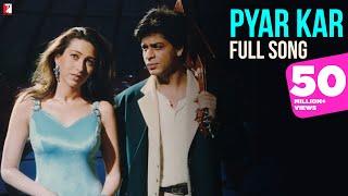 Pyar Kar Song | Dil To Pagal Hai | Shah Rukh Khan, Madhuri, Karisma | Lata Mangeshkar, Udit Narayan