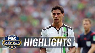 Stindl curls in a beauty into top corner to make it 3-0 for Gladbach - 2015–16 Bundesliga Highlights