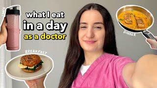 What I Eat in a Day as a UK Doctor (realistic and kinda healthy homemade meals)