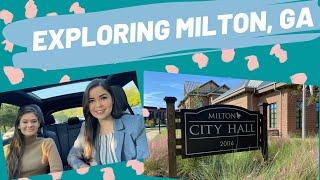 Exploring Milton, Georgia Vlog