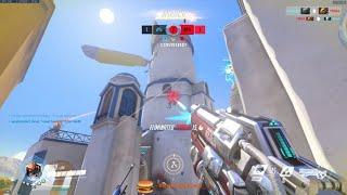 Overwatch Human Aimbot Dafran Against Pharah God YZNSA - Intense Gameplay-