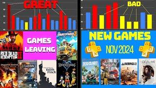 Comparing Games Leaving Playstation Plus Extra November 2024 - WHICH ONES SHOULD YOU PLAY?