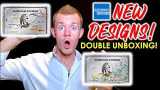 *DOUBLE* AMEX PLATINUM CARD UNBOXING!  (Amex Platinum New Design: Julie Mehretu & Kehinde Wiley)