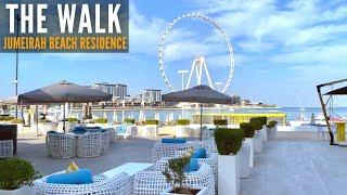 THE WALK at Jumeirah Beach Residence Complete Walk | JBR Beach | Dubai Tourist Attraction