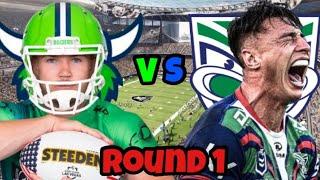 Canberra Raiders vs New Zealand Warriors round 1 NRL Livestream Reaction