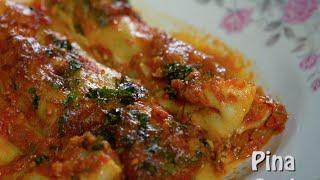 Cannelloni  with Spinach & Ricotta. Pina Cucina Ep 32