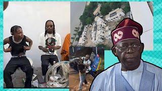 Nigerians Invade Tinubu house in Lagos / Naira Marley & Zinoleesky