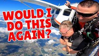 My FIRST Time Skydiving:  Reaction & Review (Jump Florida Skydiving)