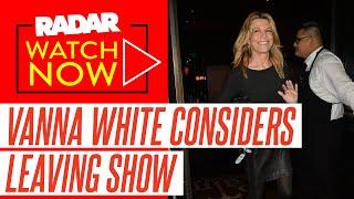 Wheel of Fortune's Vanna White Wants to 'Walk Away' Before Contract Is Up, Doesn't 'Jibe' With New H