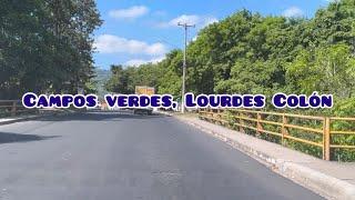 RECORRIENDO CAMPOS VERDES EN LOURDES COLÓN | Lugares donde no podías entrar por las pandillas 