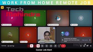 Tech Mahindra Permanent Work From Home Job | Tech Mahindra Customer Support Job Vacancy