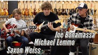 Joe Bonamassa jamming with Saxon Weiss, Michael Lemmo, Nick Dias & Kenny Cash
