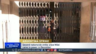 Global Business: Argentine workers strike over Milei's austerity policies