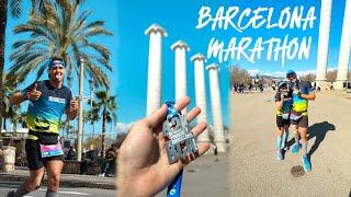 RUNNING THE 2023 BARCELONA MARATHON (Most Challenging Thing We've Ever Done!)