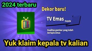 CARA MENDAPATKAN SKIN KEPALA TV SUPER SUS TERBARU 2024 INDONESIA - KODE REDEEM SUPER SUS KEPALA TV