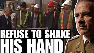 Canada's NEW Liberal Prime Minister EMBARRASSED by construction workers