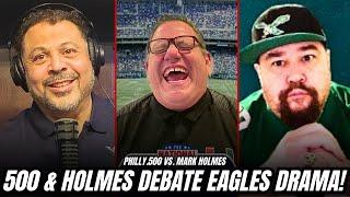 Philly.500 is PLAYOFF Bound & Mark Holmes is Scouting Draft Players! Discussing Eagles Drama & more