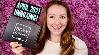 APRIL 2021 BOXYCHARM BASE BOX UNBOXING | High End Brands!