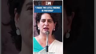 #Shorts | "I made two little friends in Wayanad" | Rahul Gandhi | Priyanka Gandhi | Kerala Congress