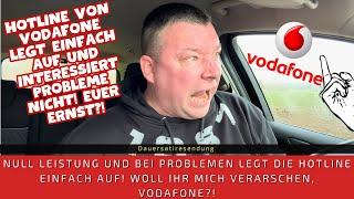 VODAFONE - Null Leistung! Support LEGT EINFACH AUF! Wollt ihr mich VERARSCHEN?! | ANSAGE an Vodafone