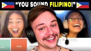 I Decided to Speak TAGALOG on Omegle And THIS happened!