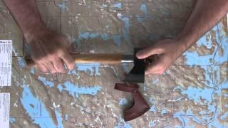 Granfors Bruks Outdoor Axe Product Video Boundary Waters Catalog