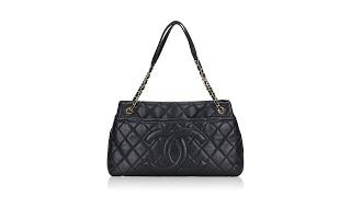 Chanel Caviar Timeless CC Soft Tote Black