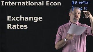 International Economics: Exchange Rates