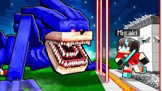 ¡SONIC.EXE vs La Casa Más SEGURA en Minecraft! | Misaki Gamer