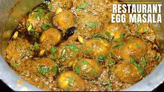 EGG MASALA GRAVY FOR BIRYANI AND CHAPATI | RESTAURANT STYLE EGG GRAVY | RESTAURANT STYLE EGG MASALA