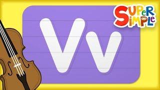 Learn the ABCs | Letter V | Super Simple ABCs | ​​ Super Simple ABCs