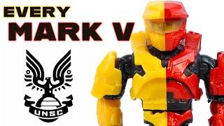 Mega Construx Halo COMBAT EVOLVED Spartan Mark V Comparison