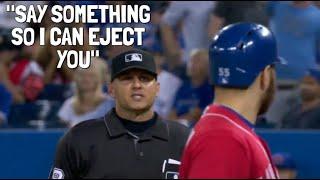 MLB Umpires Baiting Players Into Ejections