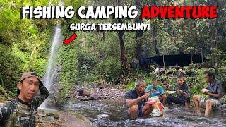 2 HARI FISHING CAMPING BERMALAM DI HUTAN RIMBA BELANTARA | Pulang Malu Tak Pulang Rindu