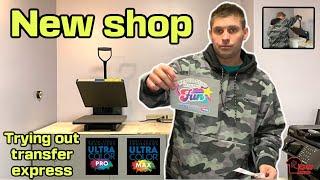 New T-shirt print shop at home! Reviewing transfer Express ultra color PRO and MAX￼