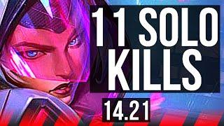 IRELIA vs GNAR (TOP) | 11 solo kills, 55k DMG, Dominating | EUW Diamond | 14.21