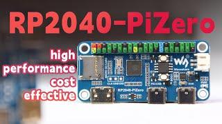 RP2040-PiZero, Based On Raspberry Pi RP2040, 264KB SRAM, 16MB Onboard Flash Memory, DVI interface