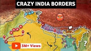 Crazy Geographical Borders of India | Indian Border