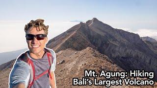 Hiking Bali's Largest ACTIVE volcano -- Mt. Agung