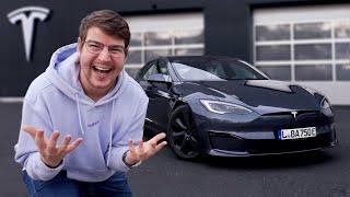 Ich hole mein Tesla Model S Plaid ab!  (1020PS)