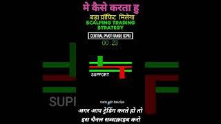 scalping trading strategy को केसे करे।।intraday scalping trading।।मार्केट का भगवान कोन ?