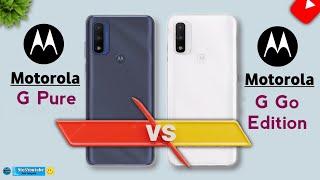 Motorola Moto G Pure Vs Motorola Moto G Go Edition